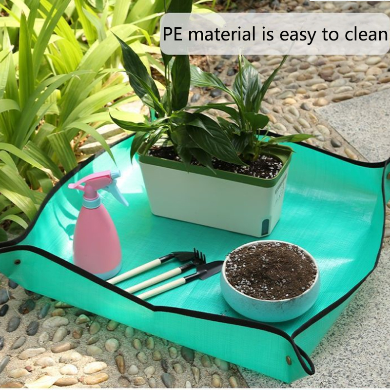Dirty Soil Flower Land Mat Pla - مراجعة Gardening Tools Basket وسعره