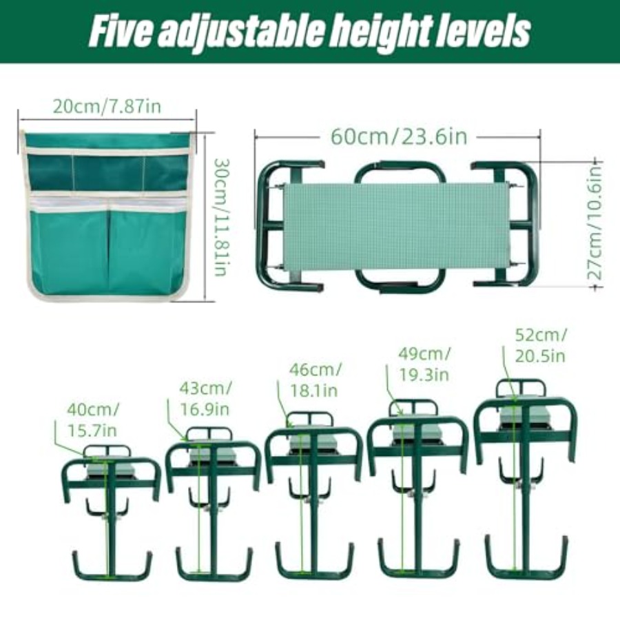 Adjustable Garden Kneeler and  - مراجعة Garden Kneeling Pad وسعره