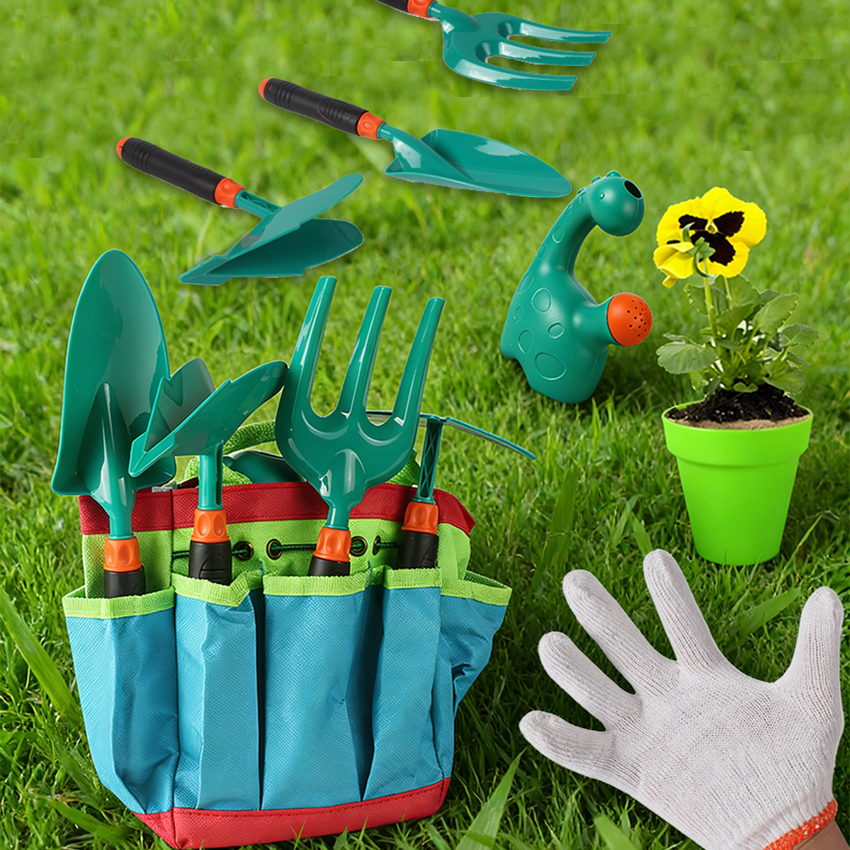 Gardening Tool Set Toys for ki - مراجعة Gardening Tools Kids وسعره