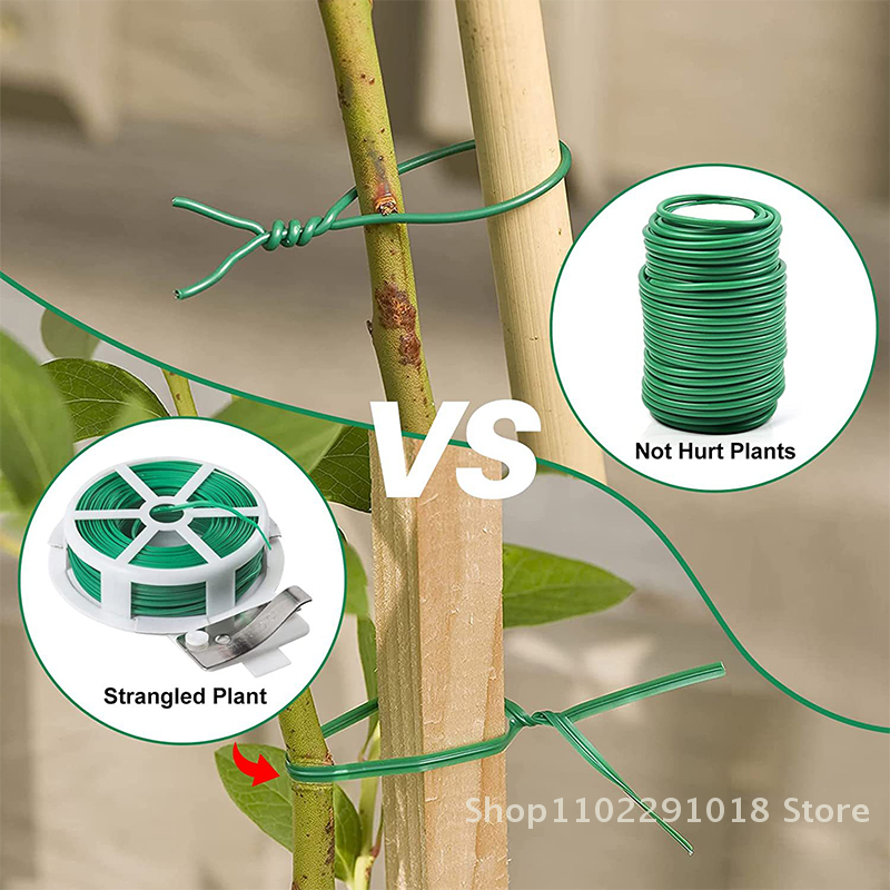 Reusable Garden Plant Twist Ti - مراجعة Garden Wire Twist Tie وسعره
