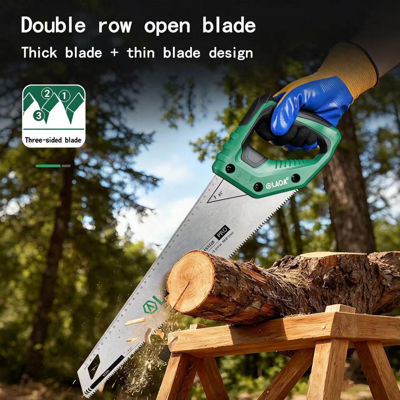 LAOA SK5 Steel Double-Sided Ha - مراجعة Garden Hand Trowel وسعره