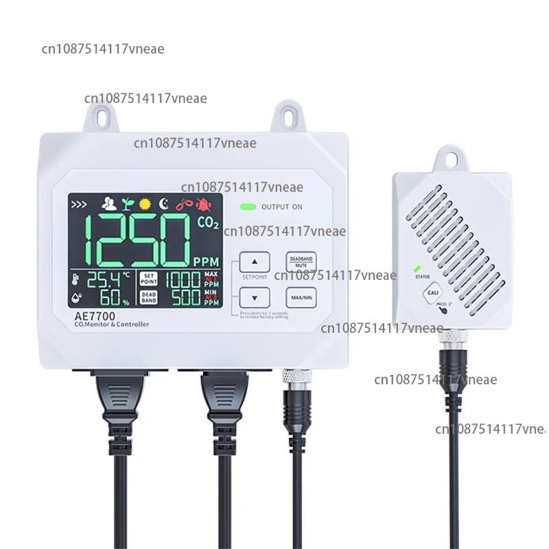 CO2 Monitor Controller CO2 Con - مراجعة Gardening Tools Range وسعره