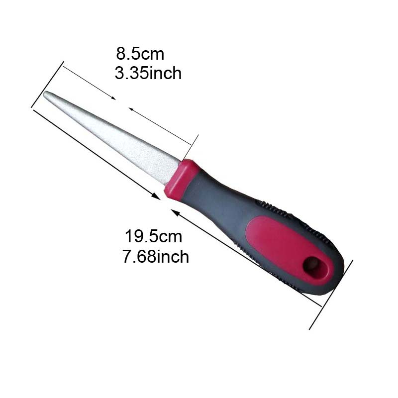 Diamond Sharpening Rod Metal D - مراجعة Gardening Tools Knife وسعره