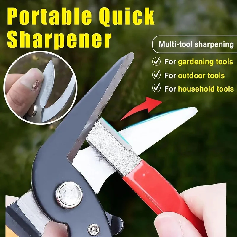 Quick Sharpening Portable Knif - مراجعة Gardening Tools Knife وسعره