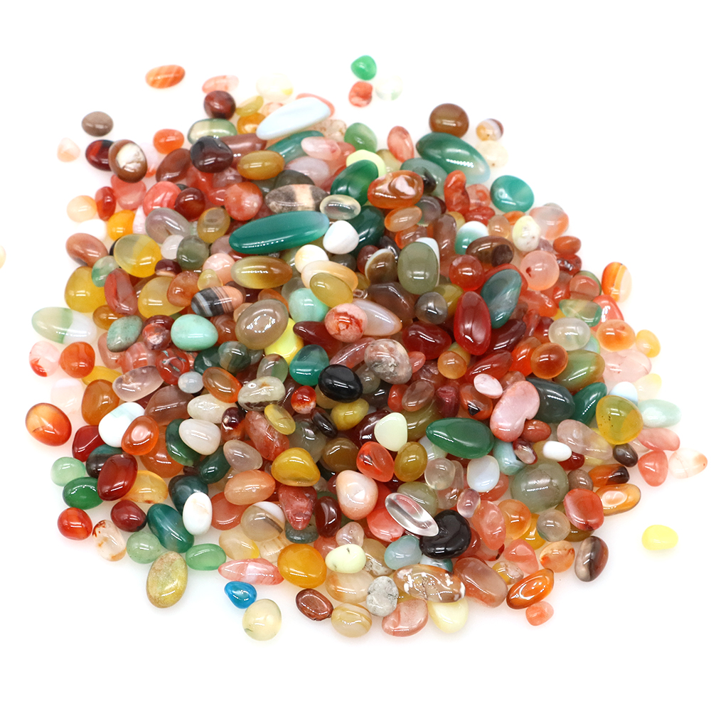 Natural Stone Tumbled Agate Gr - مراجعة Aquaponics Fish Tank وسعره