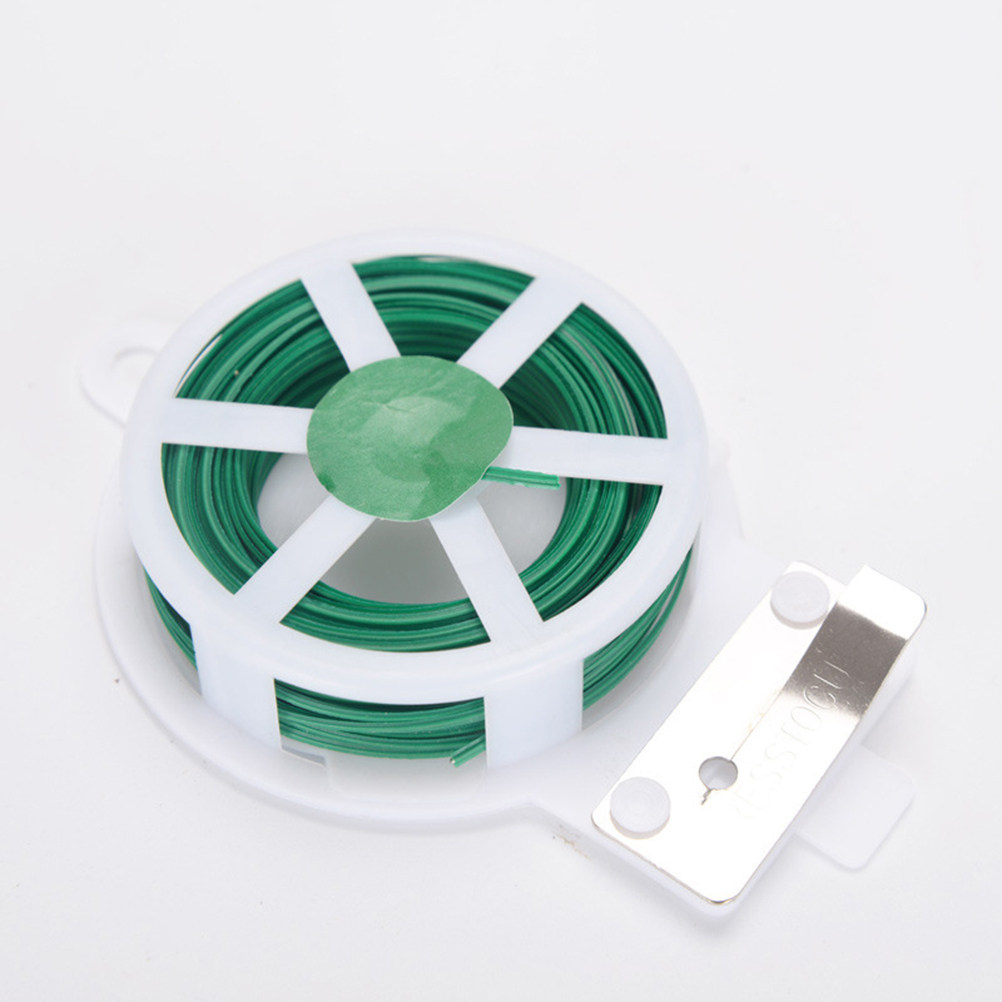 2Pcs Plastic Coated Iron Wire  - مراجعة Garden Wire Twist Tie وسعره