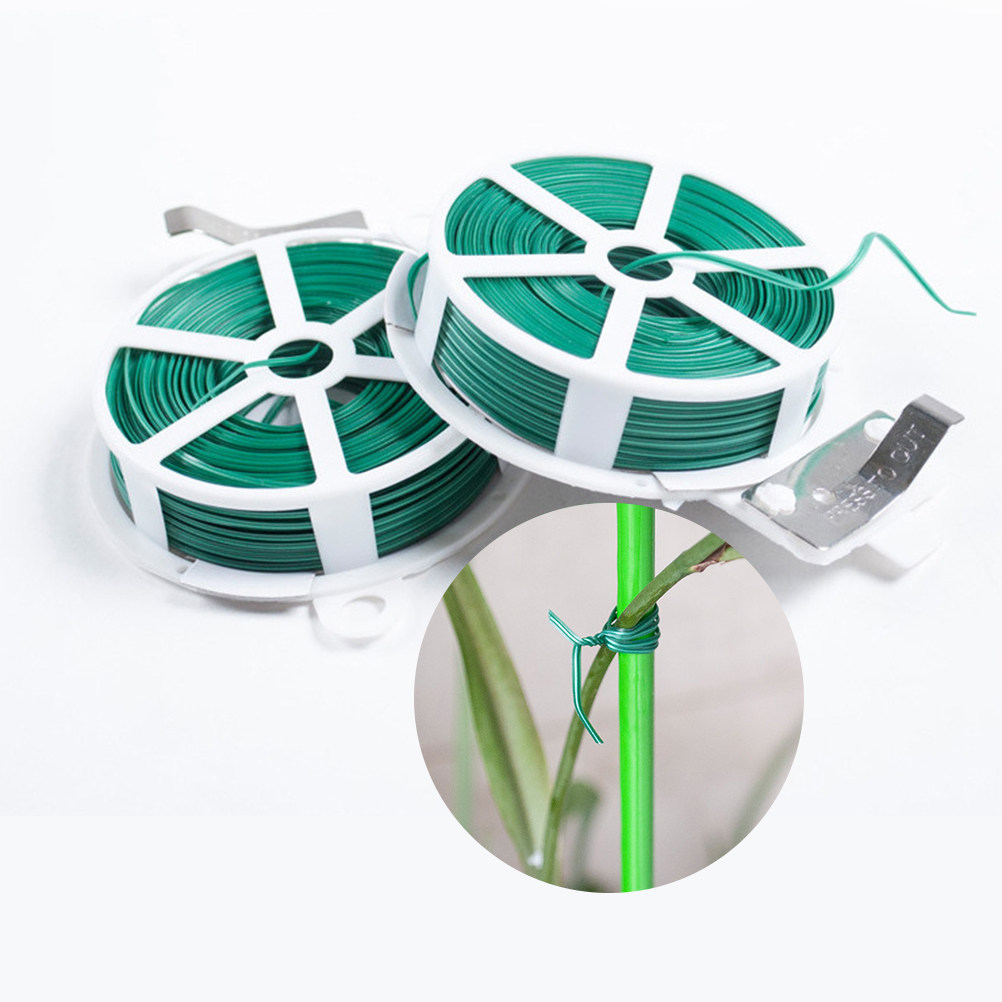 2Pcs Plastic Coated Iron Wire  - مراجعة Garden Wire Twist Tie وسعره