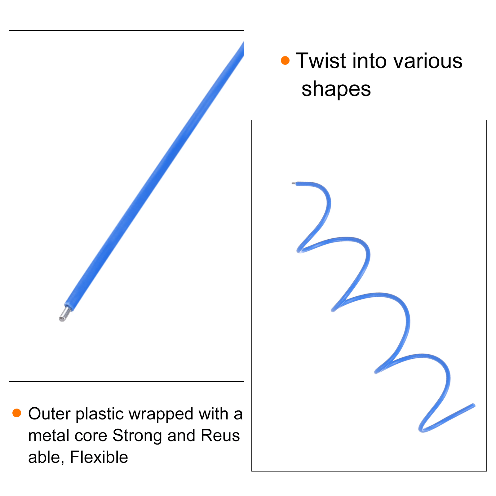1Pcs Wire Twists Ties 150mm Ro - مراجعة Garden Wire Twist Tie وسعره