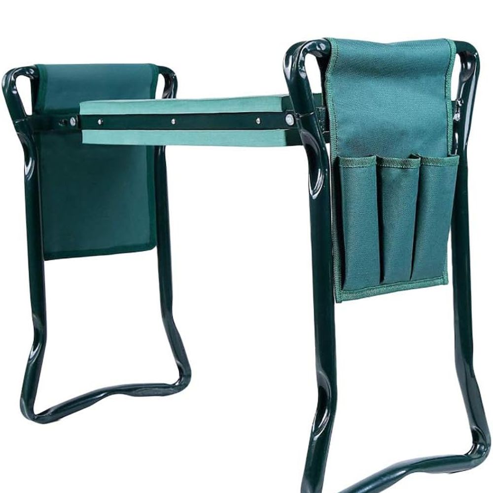Portable Folding Garden Kneele - مراجعة Gardening Tools Bag وسعره