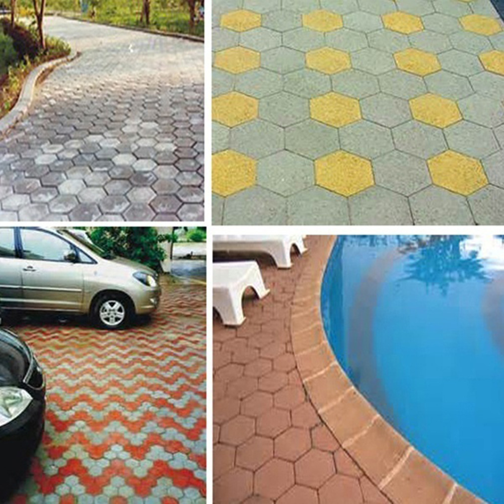 7 Grid Garden Pavement Mold DI - مراجعة Gardening Tool Diy وسعره
