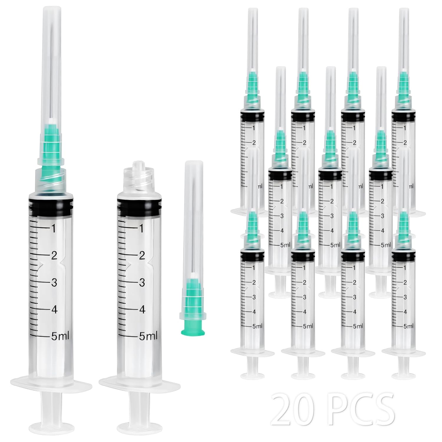 50 Pieces of 5ml Luer-Lock Syr - مراجعة Aquaponics Fish Tank وسعره
