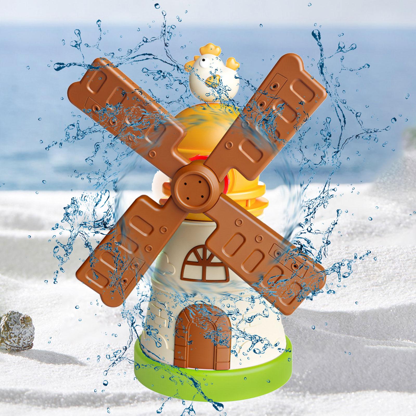 Windmill Water Sprinkler, Outs - مراجعة Gardening Tools 5 Year Old وسعره