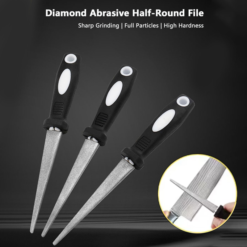 Diamond Sharpener Metal Double - مراجعة Gardening Tools Knife وسعره