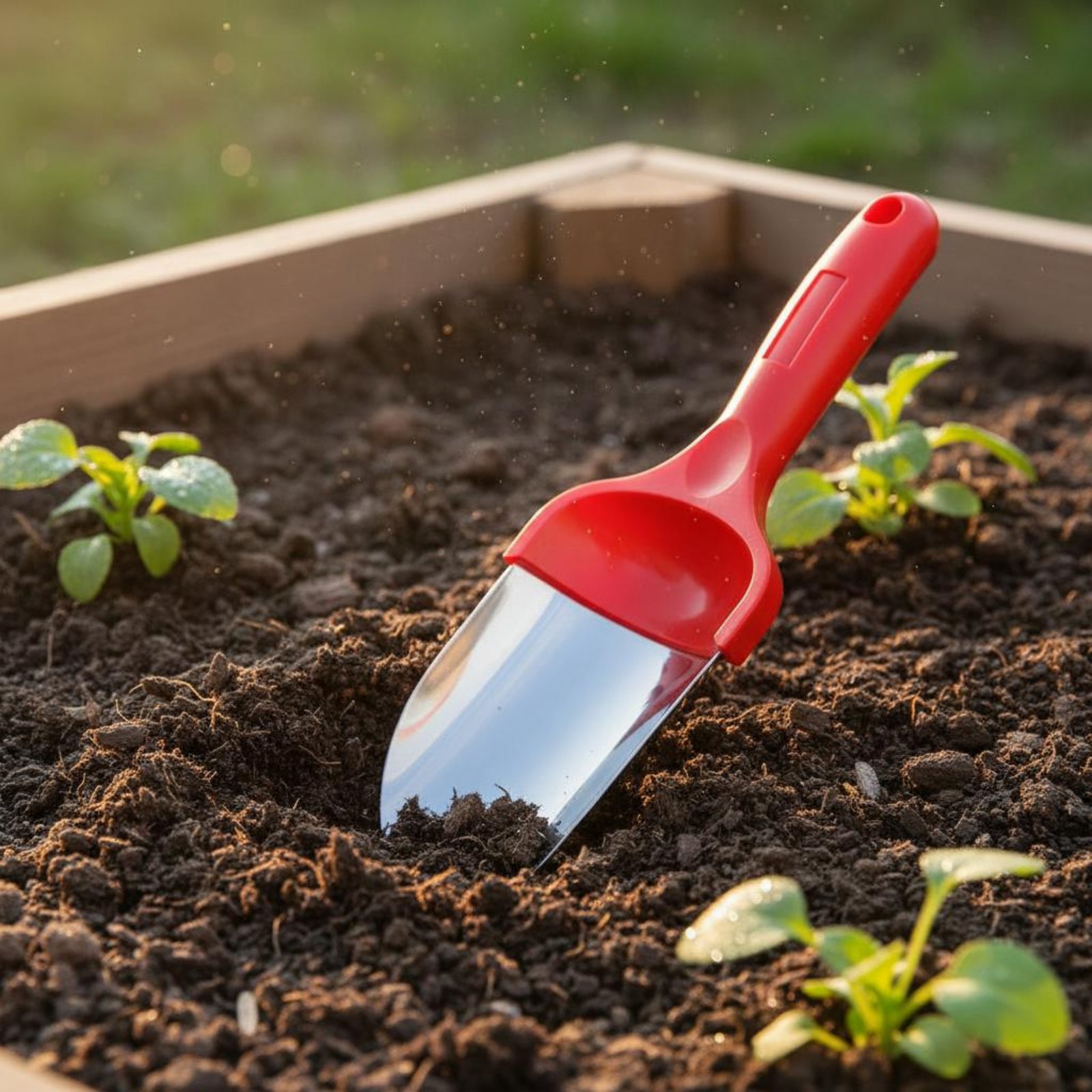 Stainless Steel Garden Trowel  - مراجعة Garden Hand Trowel وسعره