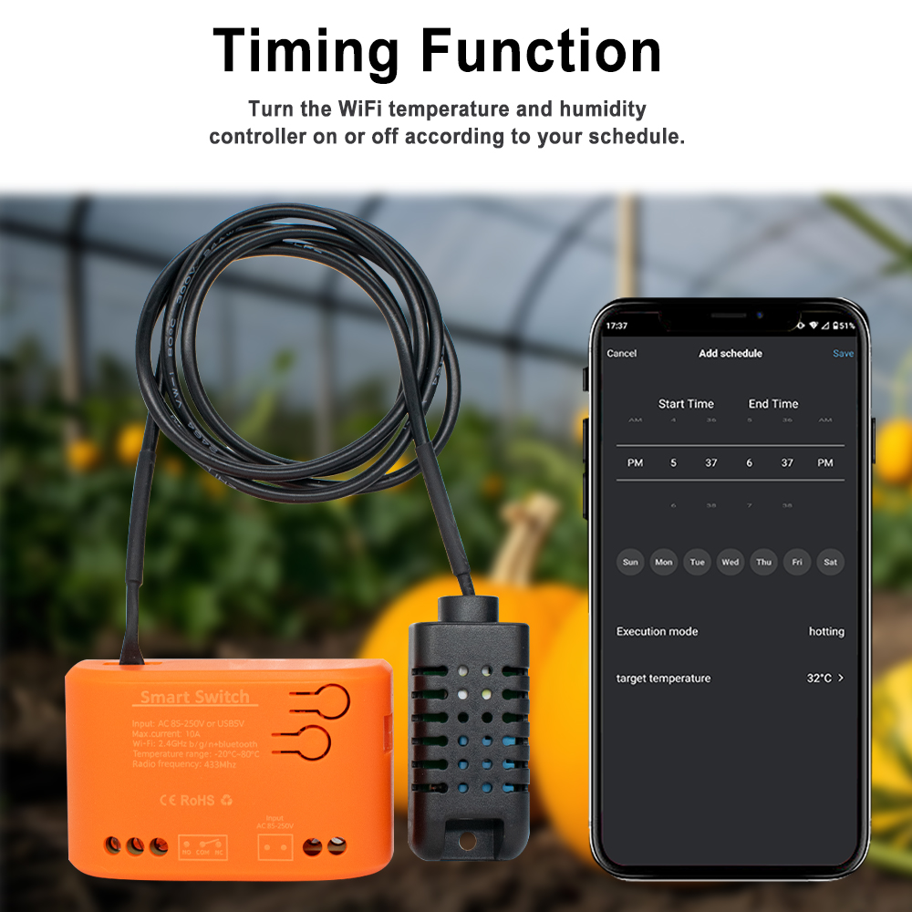 Tuya WiFi Temperature Humidity - مراجعة Aquaponics Fish Tank وسعره