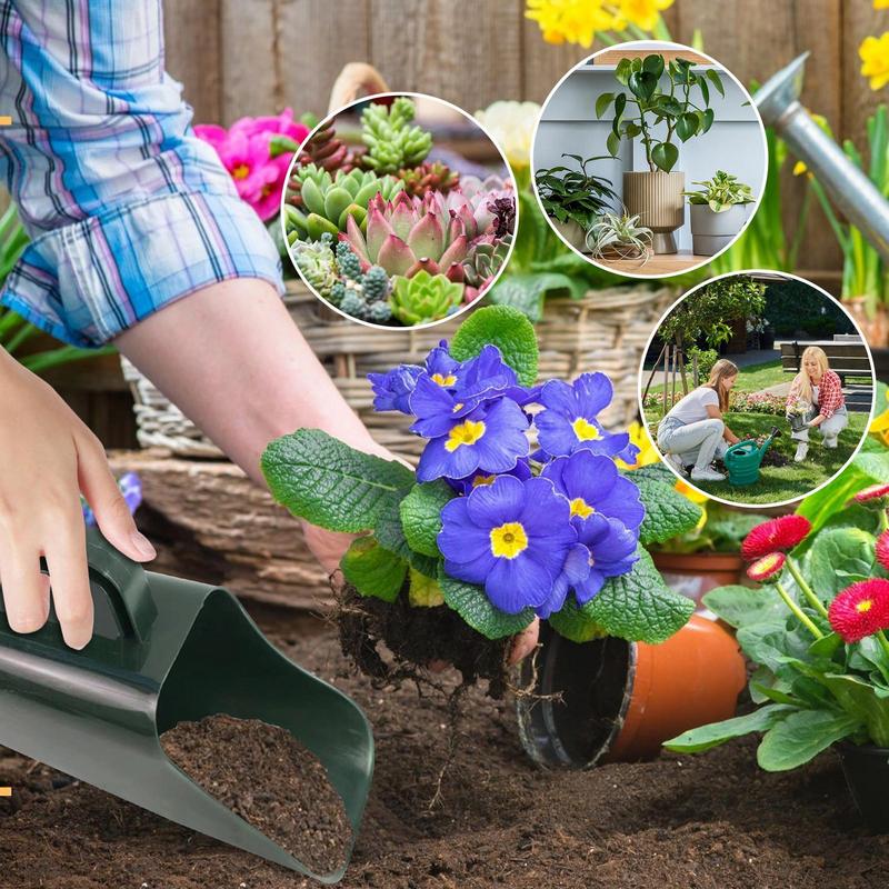Soil Scoops Garden Shovel With - مراجعة Gardening Tools Hand وسعره