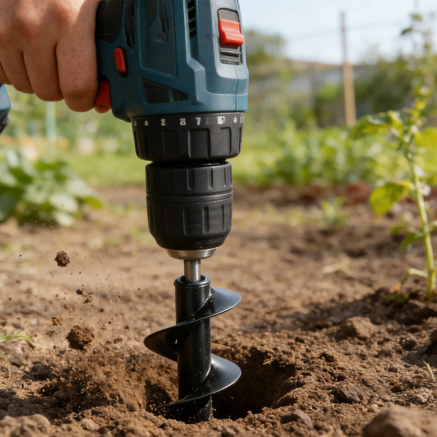 Spiral hole drill bit - Home p - مراجعة Gardening Tools For Digging وسعره
