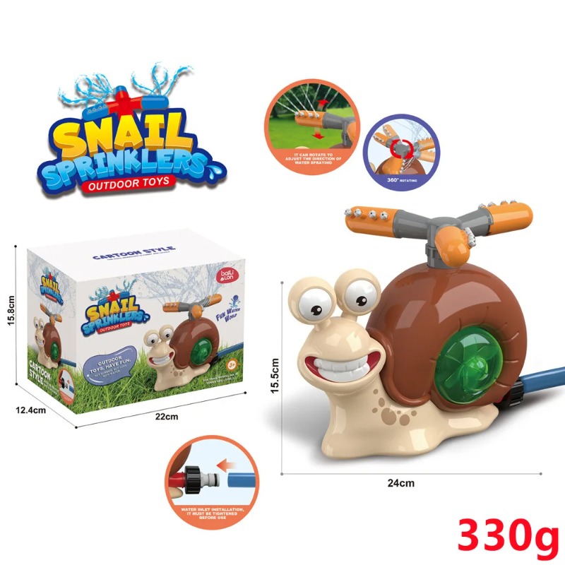 Water Spray Outdoor Toy Snail  - مراجعة Gardening Tools Cartoon وسعره