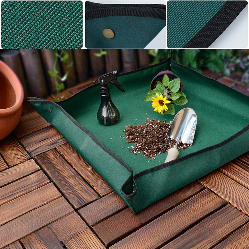 Oxford Cloth Planting Mat Wate - مراجعة Gardening Tools Basket وسعره