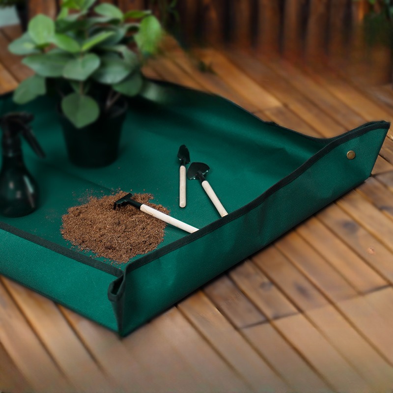 Oxford Cloth Planting Mat Wate - مراجعة Gardening Tools Basket وسعره