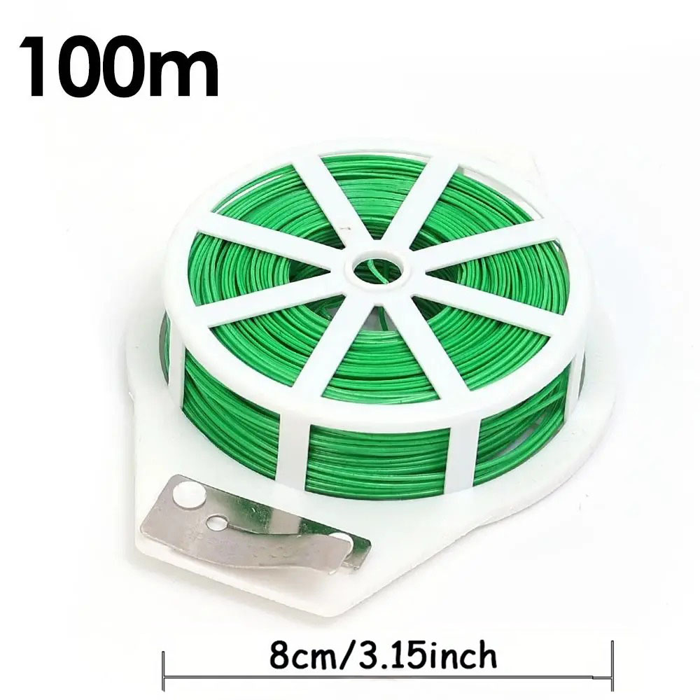 1 Roll 100M Eco-Friendly Plast - مراجعة Garden Wire Twist Tie وسعره