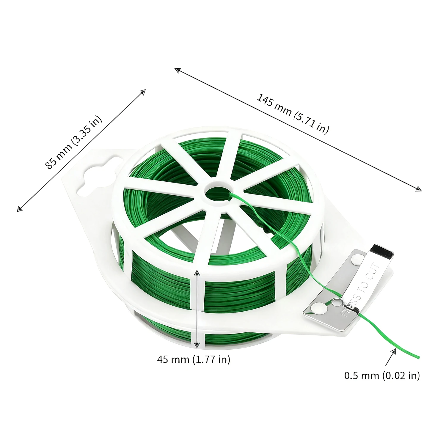 1-3pcs 100M Garden Twist Ties  - مراجعة Garden Wire Twist Tie وسعره