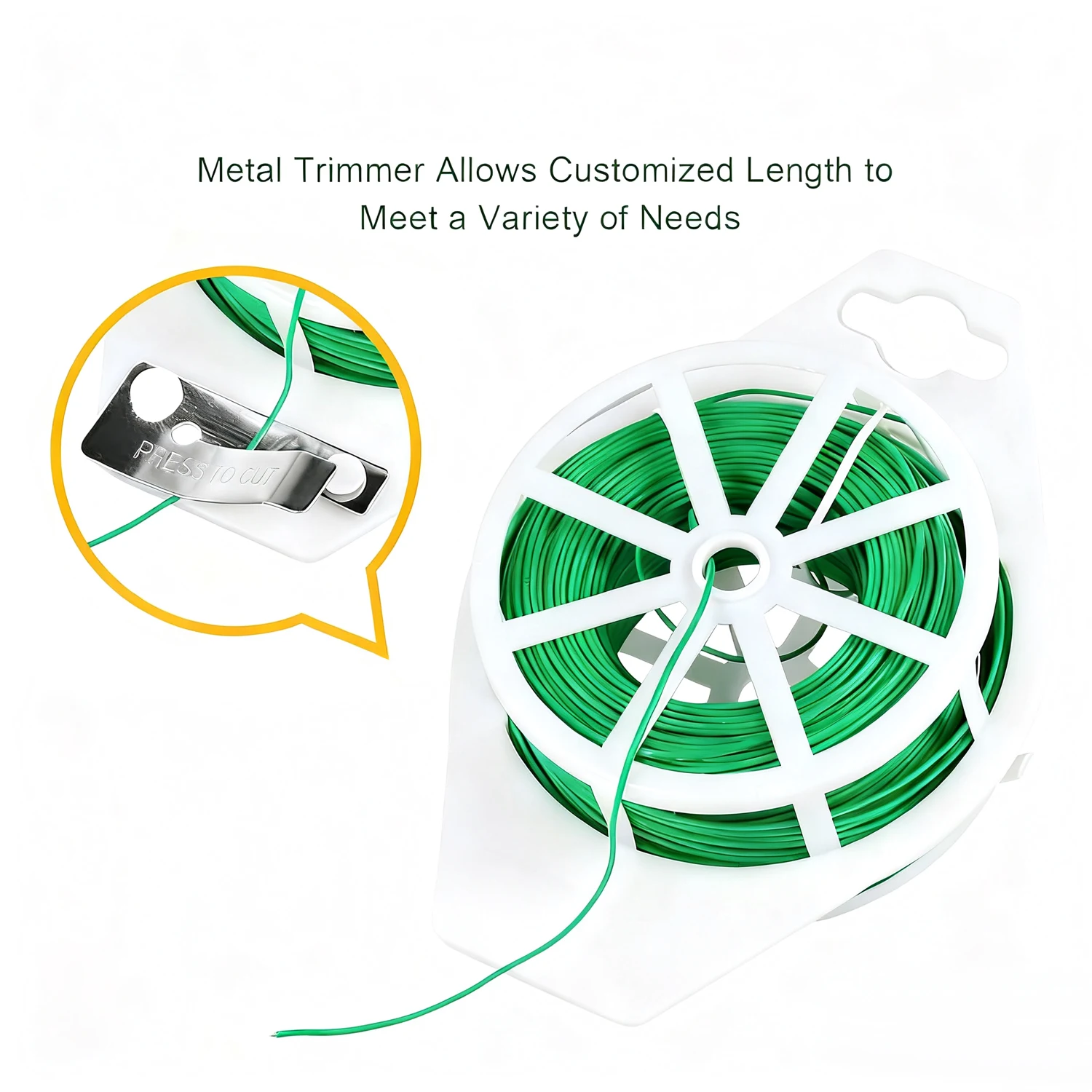 1-3pcs 100M Garden Twist Ties  - مراجعة Garden Wire Twist Tie وسعره