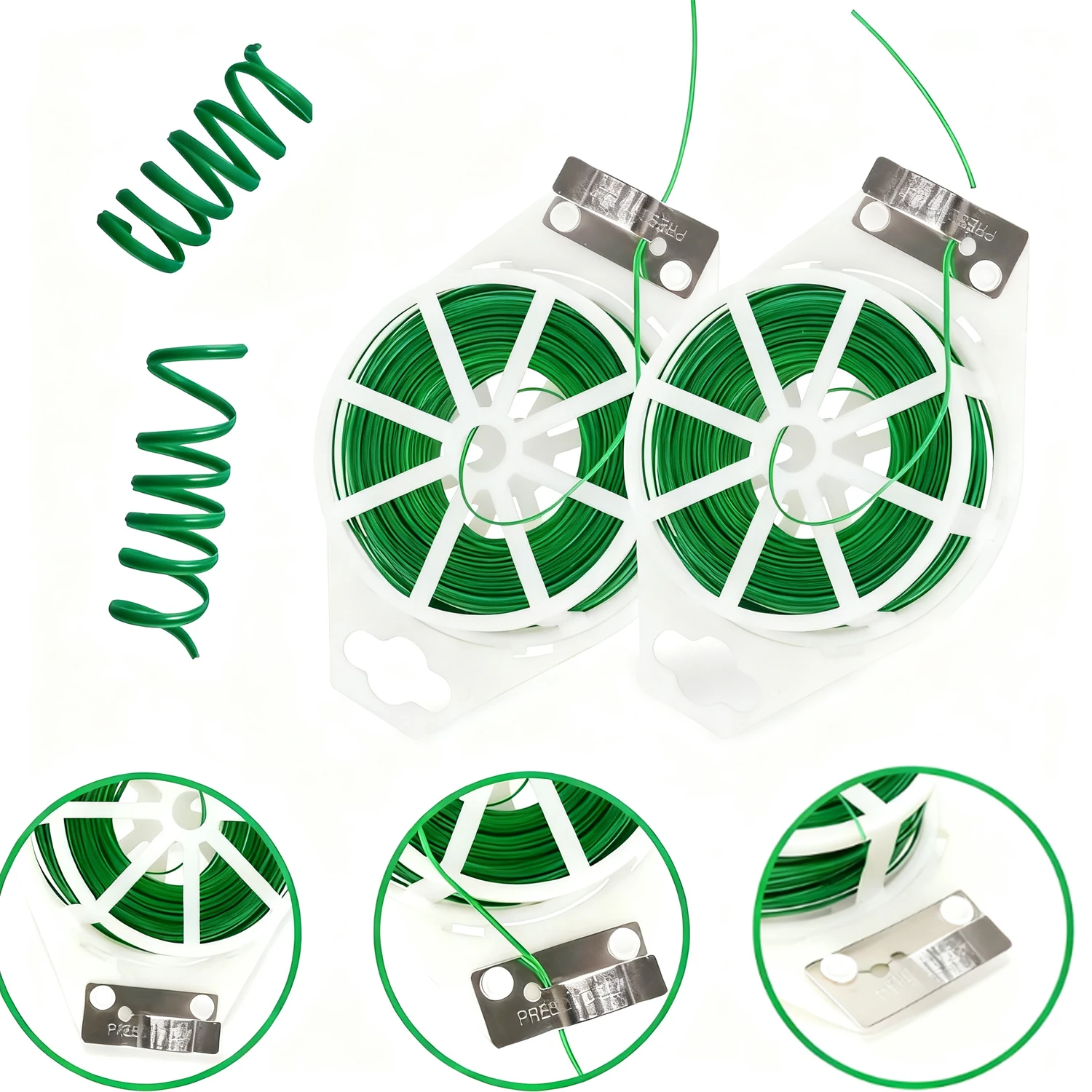 1-3pcs 100M Garden Twist Ties  - مراجعة Garden Wire Twist Tie وسعره