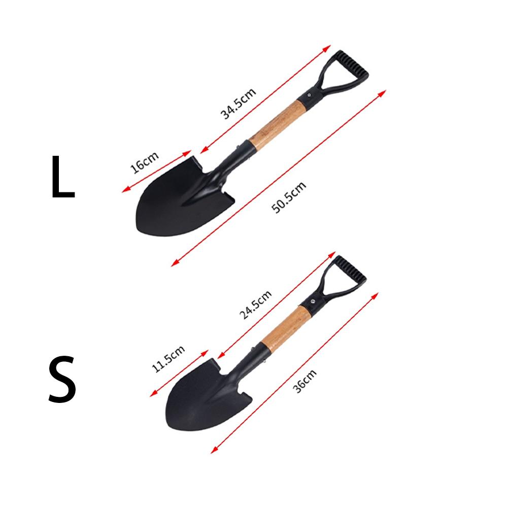 36cm Garden Shovel WIth Wooden - مراجعة Gardening Tools 5 Year Old وسعره