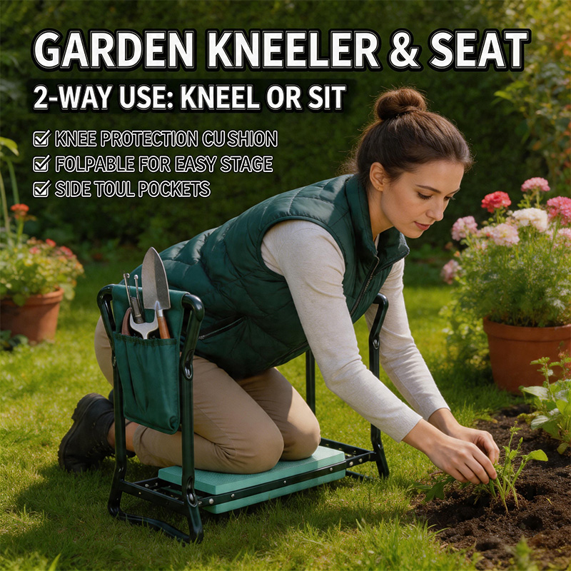 Garden Kneeler Folding Garden  - مراجعة Garden Kneeling Pad وسعره