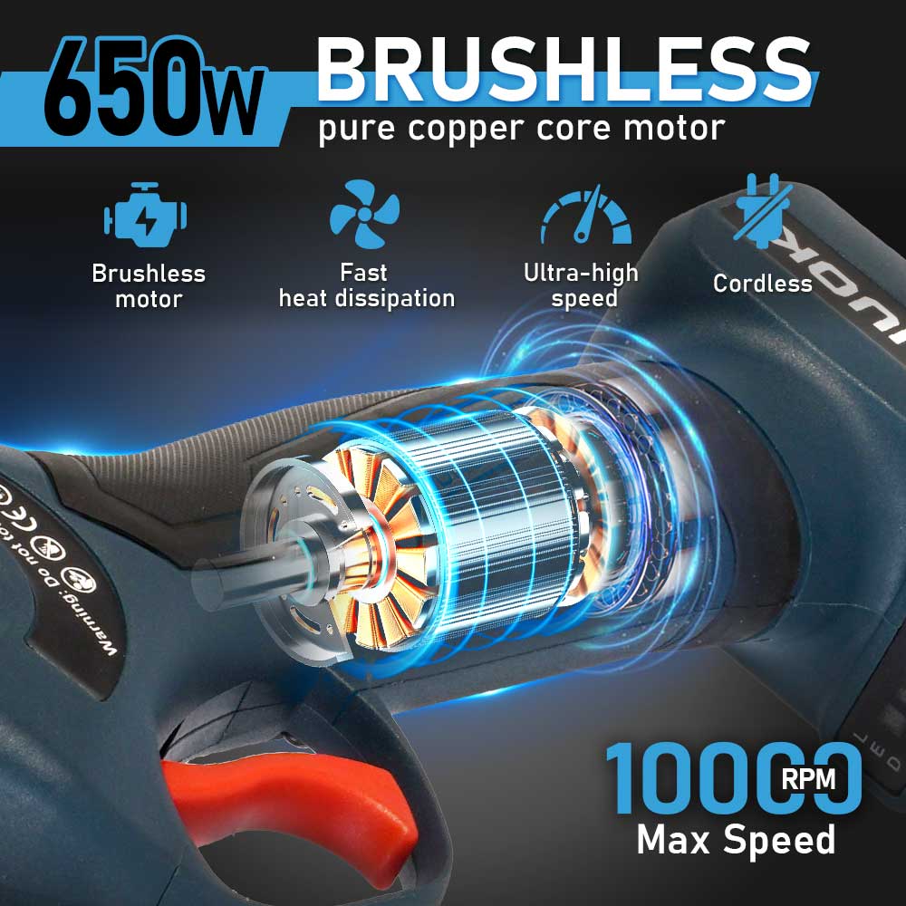 SNUOK 12V brushless electric p - مراجعة Gardening Tool Diy وسعره
