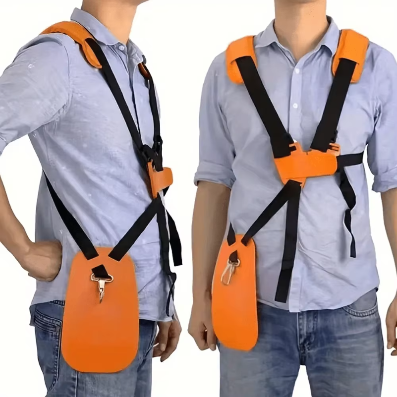 Double Shoulder Strap Lawn Mow - مراجعة Gardening Tools Basic وسعره