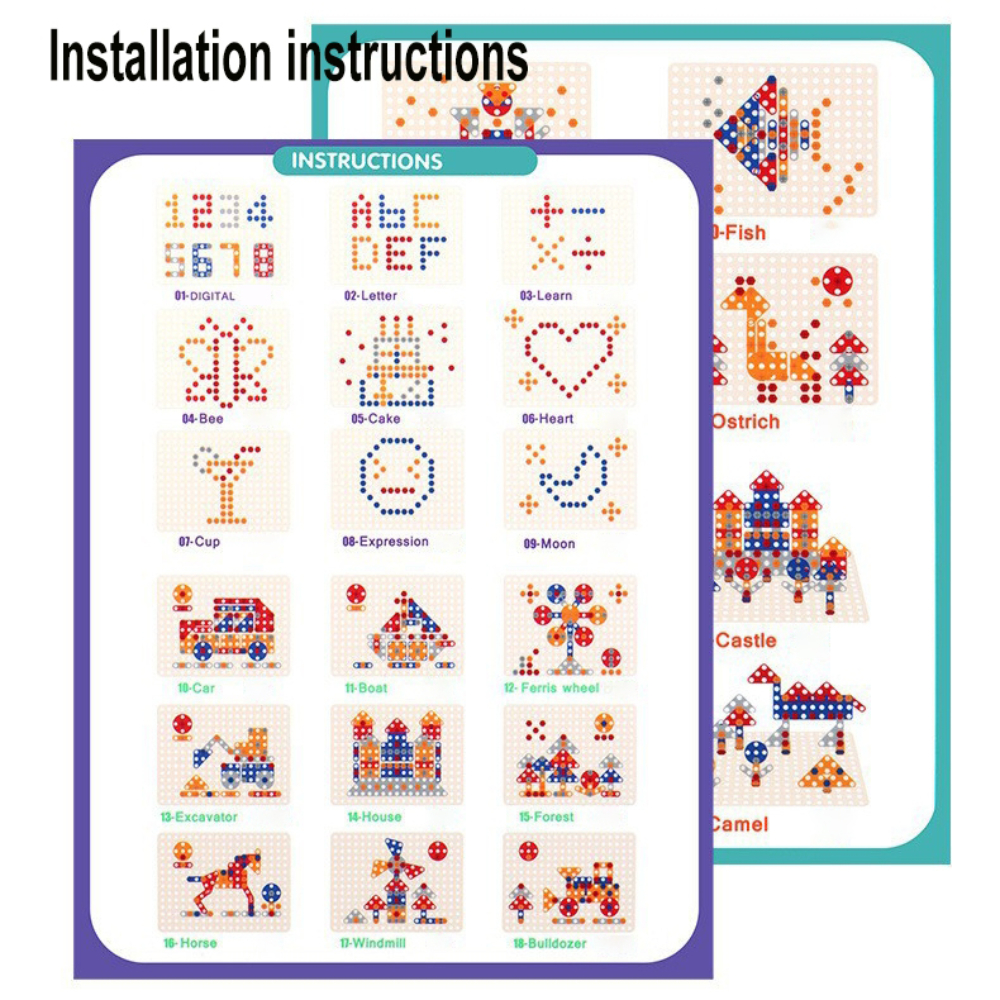 450Pcs Kids STEM Drill Set Cre - مراجعة Gardening Tools Kids وسعره