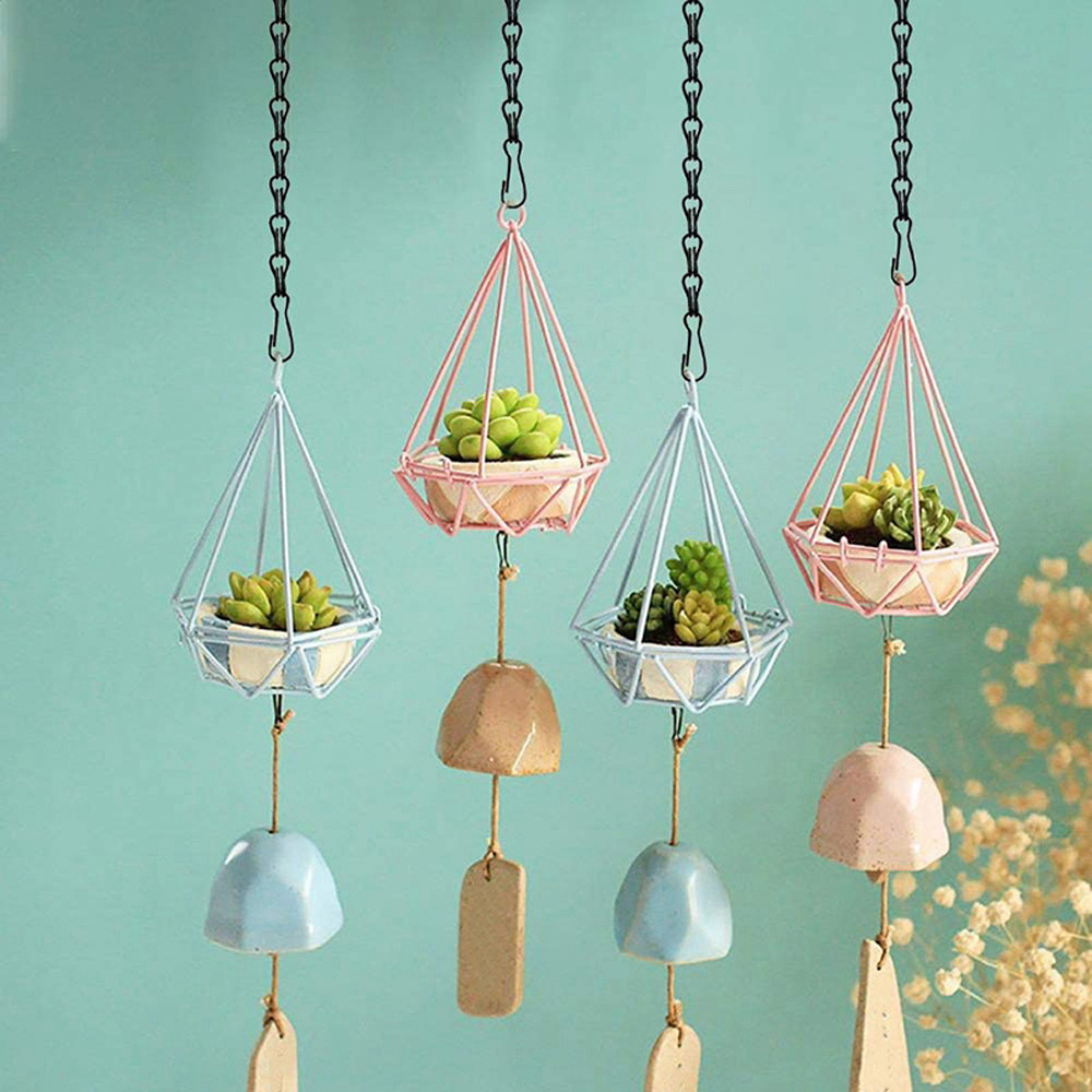 Iron Ornament Flower Pot Holde - مراجعة Gardening Tools Basket وسعره