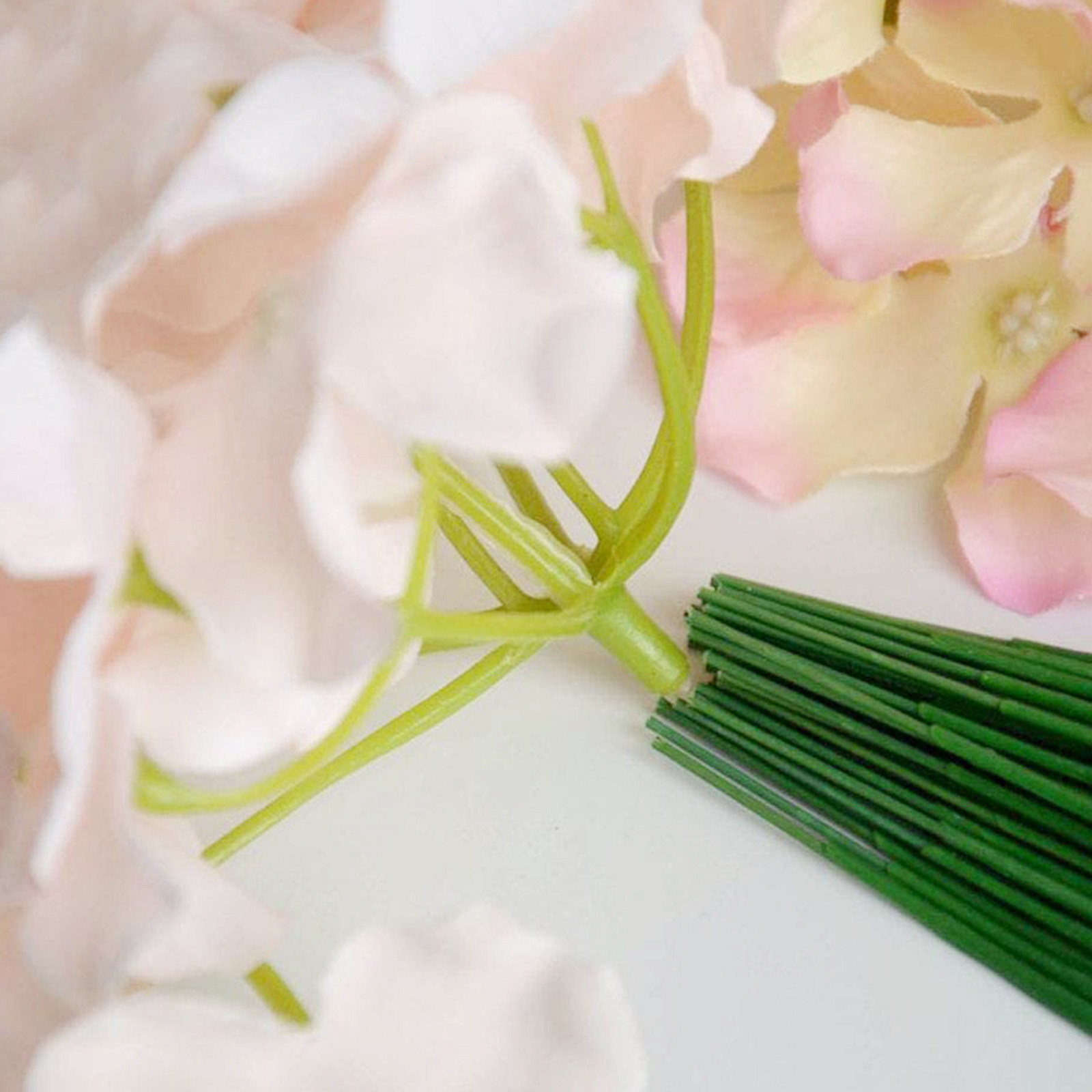 100Pcs Artificial Flower Stems - مراجعة Gardening Tool Diy وسعره