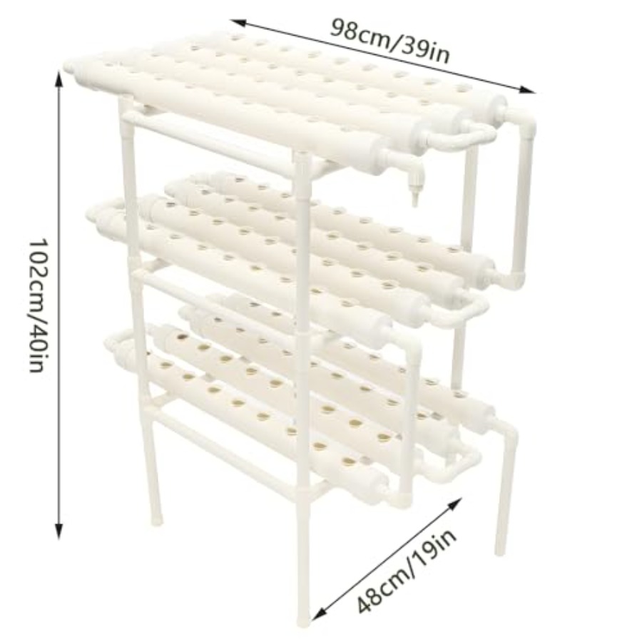 Hydroponics Growing System Kit - مراجعة Gardening Tools Basket وسعره