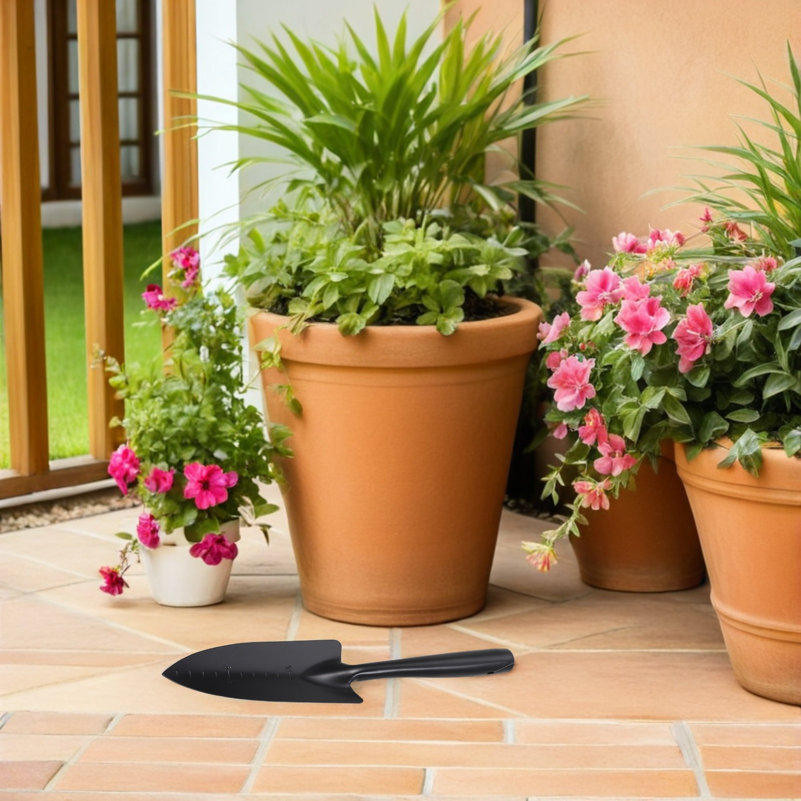 Garden Spade Black Manganese S - مراجعة Garden Hand Trowel وسعره