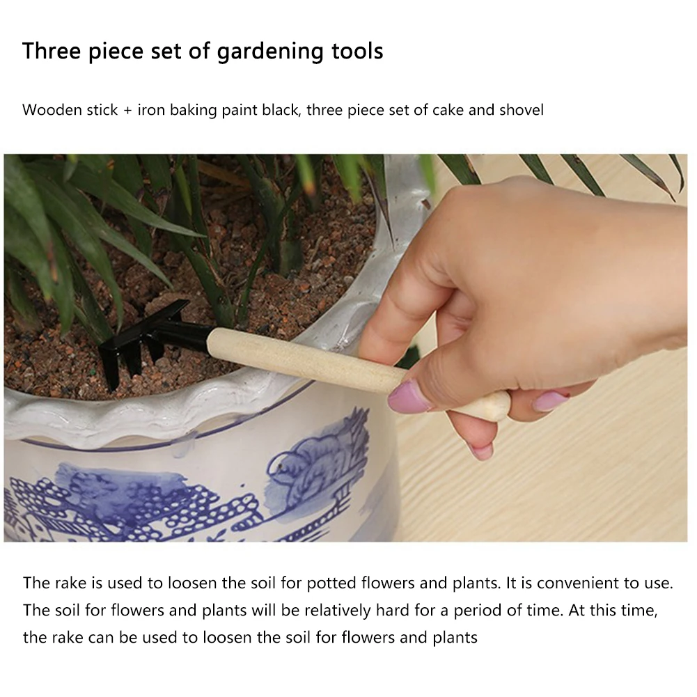 3pcs/set Mini Gardening Tools  - مراجعة Gardening Tools 5 Year Old وسعره