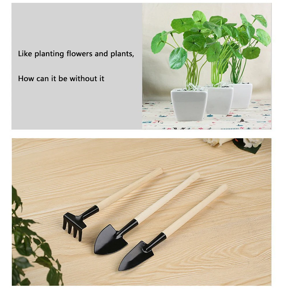 3pcs/set Mini Gardening Tools  - مراجعة Gardening Tools 5 Year Old وسعره