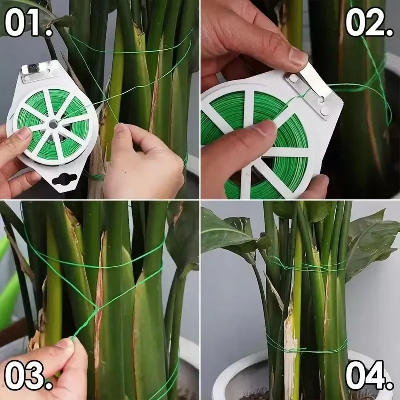 Garden Twist Ties,Iron Wire Ca - مراجعة Garden Wire Twist Tie وسعره