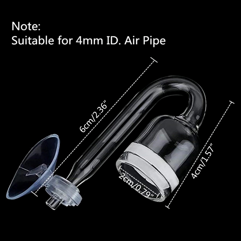 4pcs Set DIY CO2 Diffuser For  - مراجعة Aquaponics Fish Tank وسعره