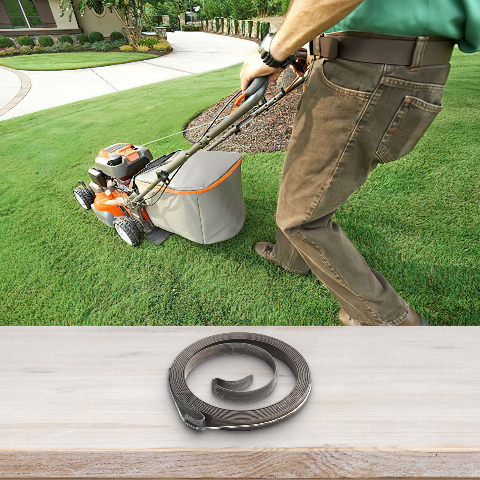 Mower Recoil Spring Recoil Sta - مراجعة Gardening Tools With Picture وسعره