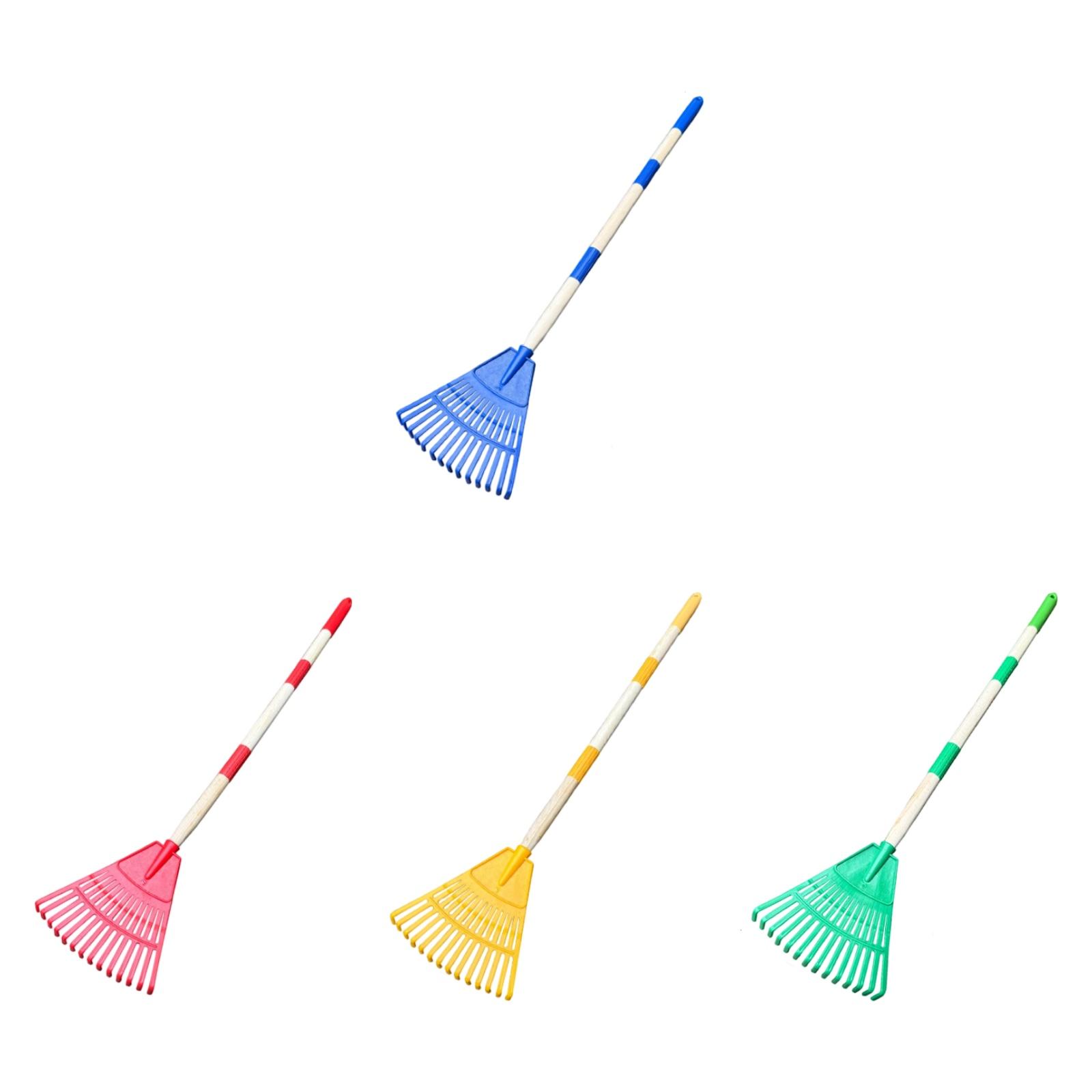 Leaf Rake 3 Sections with Long - مراجعة Gardening Tools 5 Year Old وسعره
